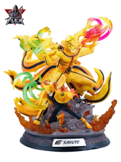 mo hinh naruto cuu vi hinh