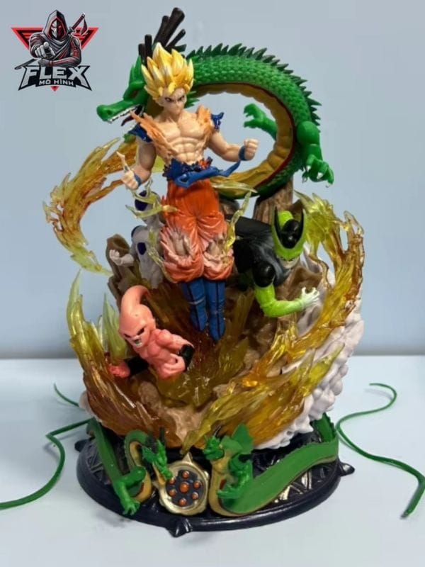 mo hinh dragonball Songoku va rong than